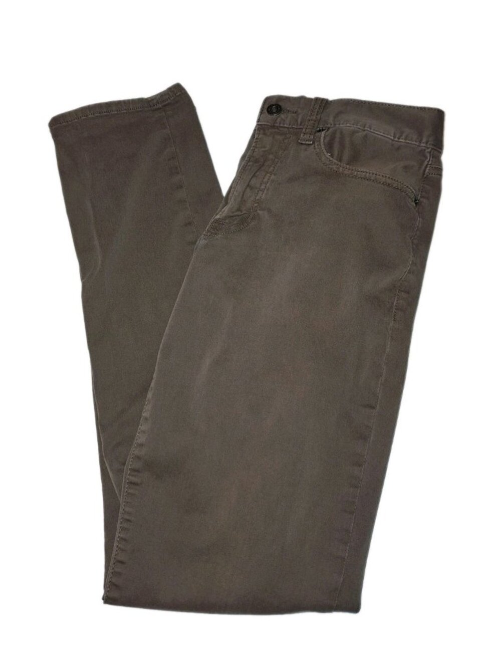 Lucky Brand 121 Heritage Slim Chino Pants Mens 32x32 Brown Straight Leg Casual